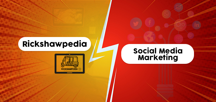 Rickshawpedia vs Social Advertisement